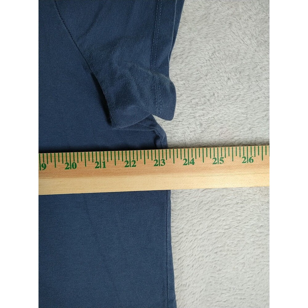 Life Is Good Happy As A Mother Crusher Tee Short Sleeve Blue Women's XXL - Picture 4 of 7